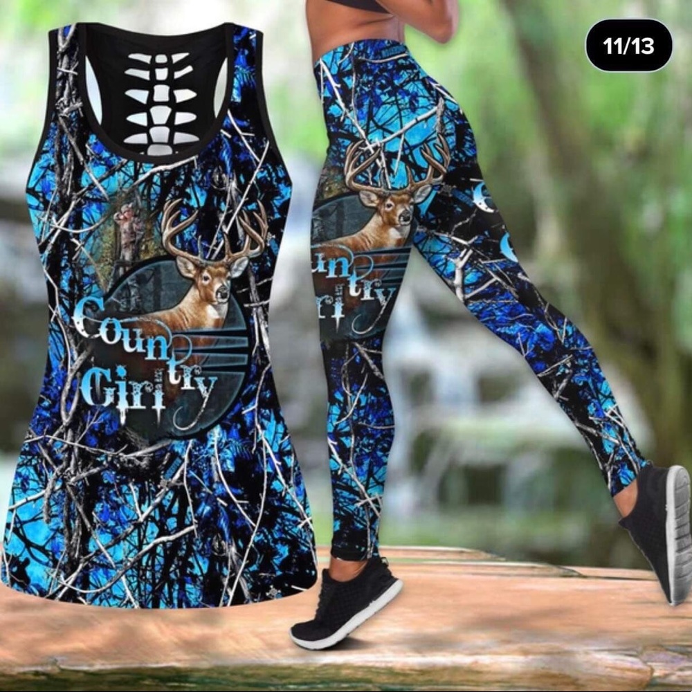 Country girl tank top and leggings